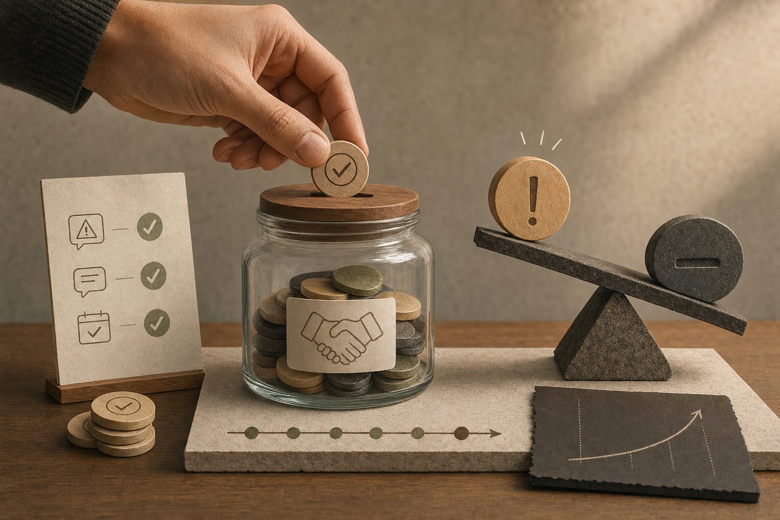 Una relazione di fiducia cresce attraverso piccoli impegni mantenuti, rischi comunicati presto e aggiornamenti coerenti, formando nel tempo una base solida prima delle decisioni difficili.